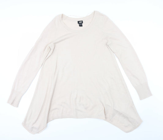 H&M Womens Brown   Pullover Jumper Size S