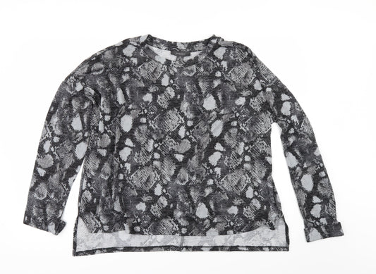 Primark Womens Grey   Pullover Jumper Size M
