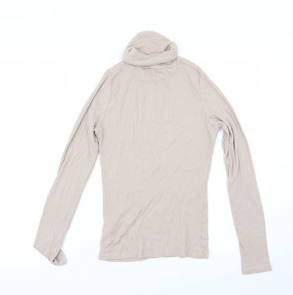 Back view of New Look women’s beige jumper, size UK 12