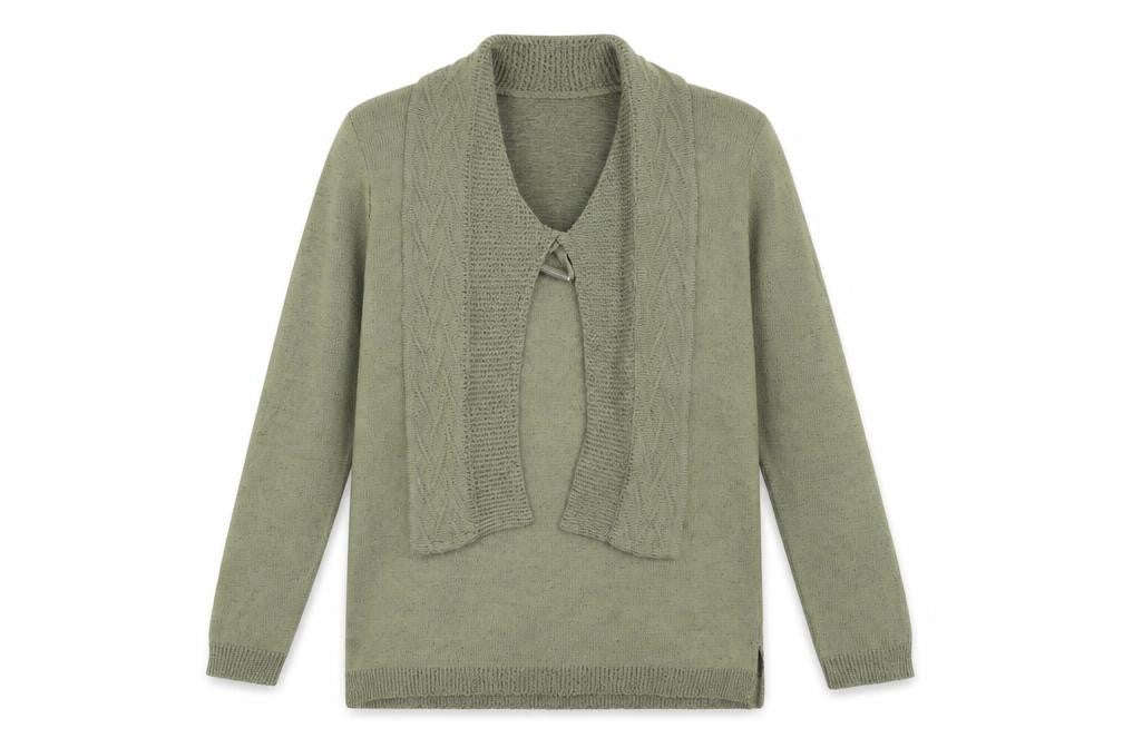 ME Womens Green   Pullover Jumper Size M