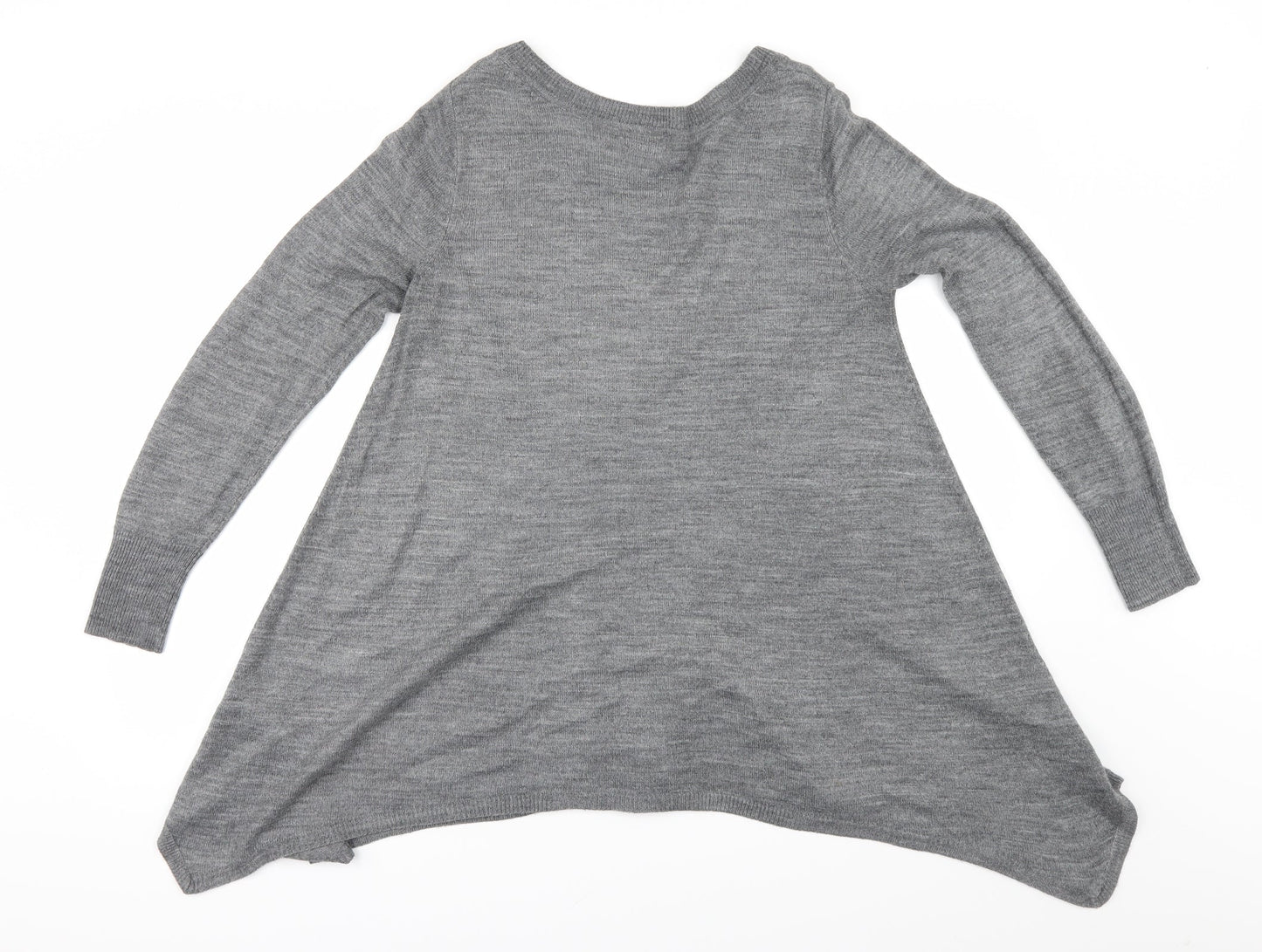 H&M Womens Grey   Pullover Jumper Size S