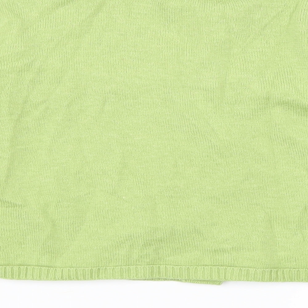rodin Girls Green   Cardigan Jumper Size 6 Years