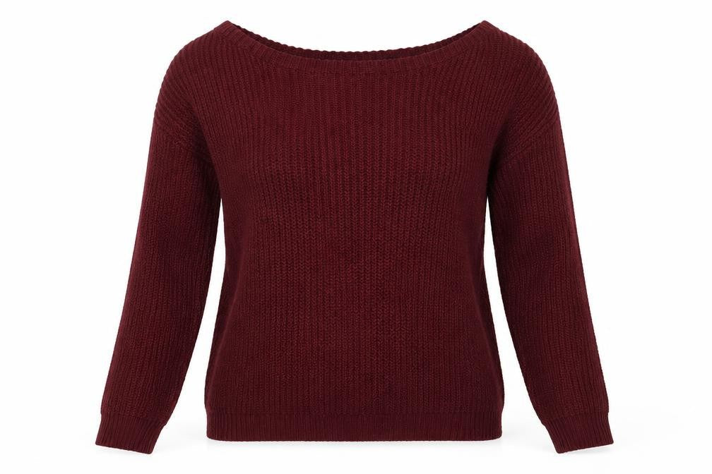 Missguided Womens Red   Pullover Jumper Size M