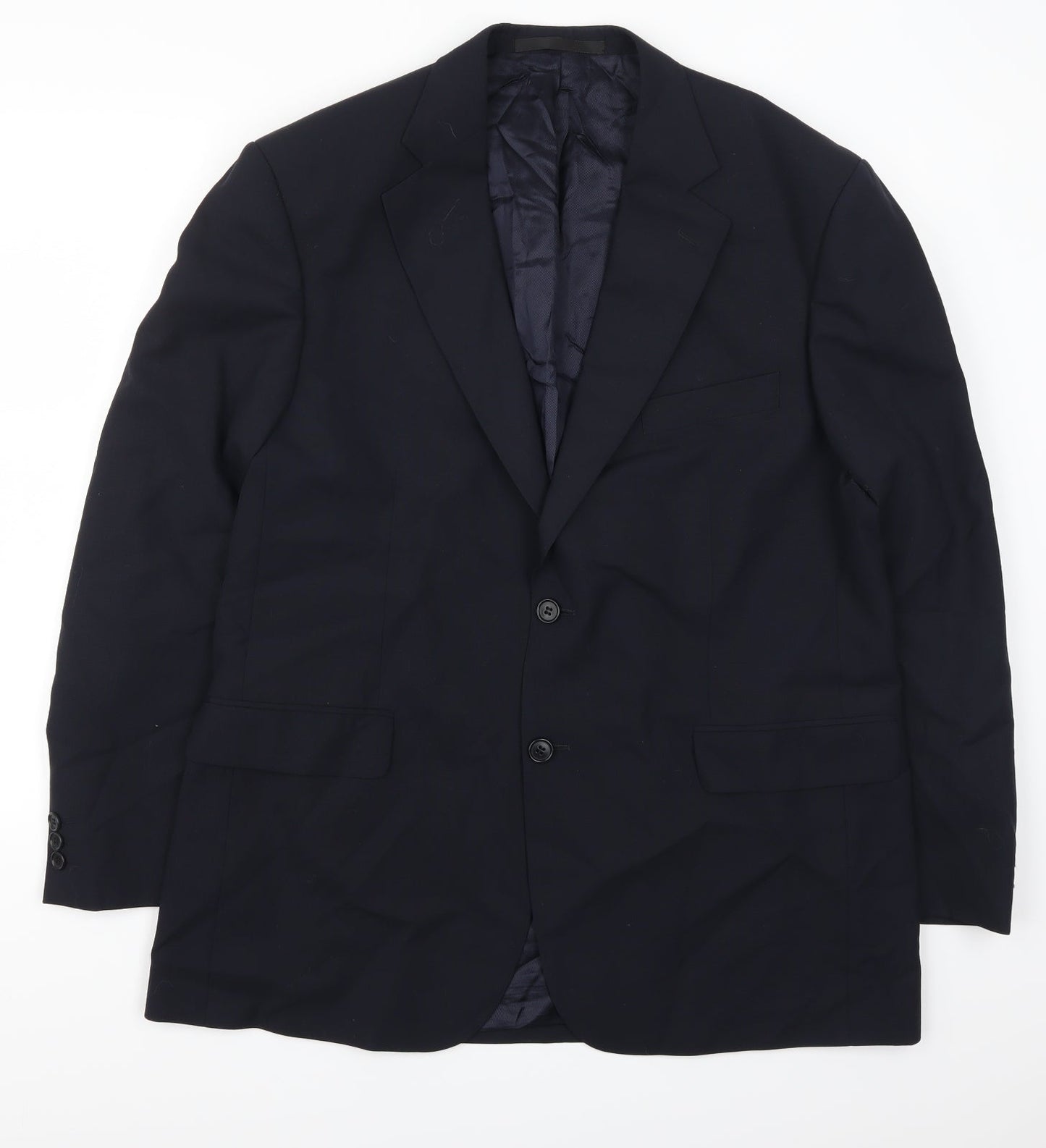 Marks and Spencer Mens Blue   Jacket Suit Jacket Size 42