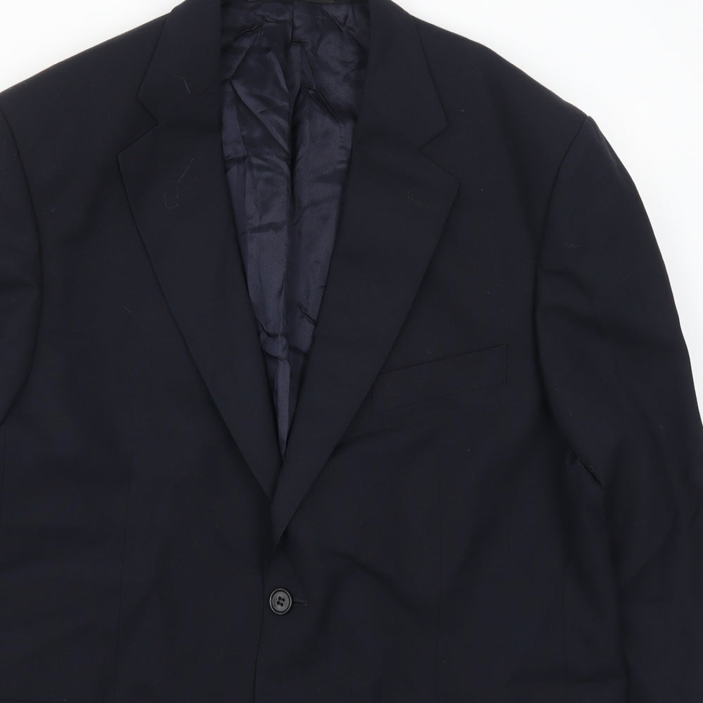 Marks and Spencer Mens Blue   Jacket Suit Jacket Size 42