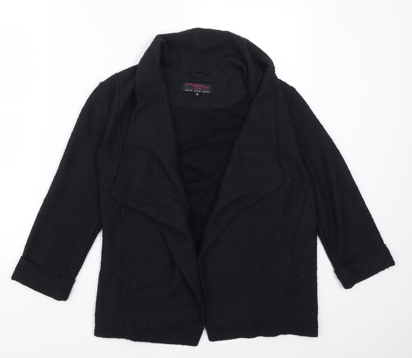 New Look Womens Black   Jacket  Size 10