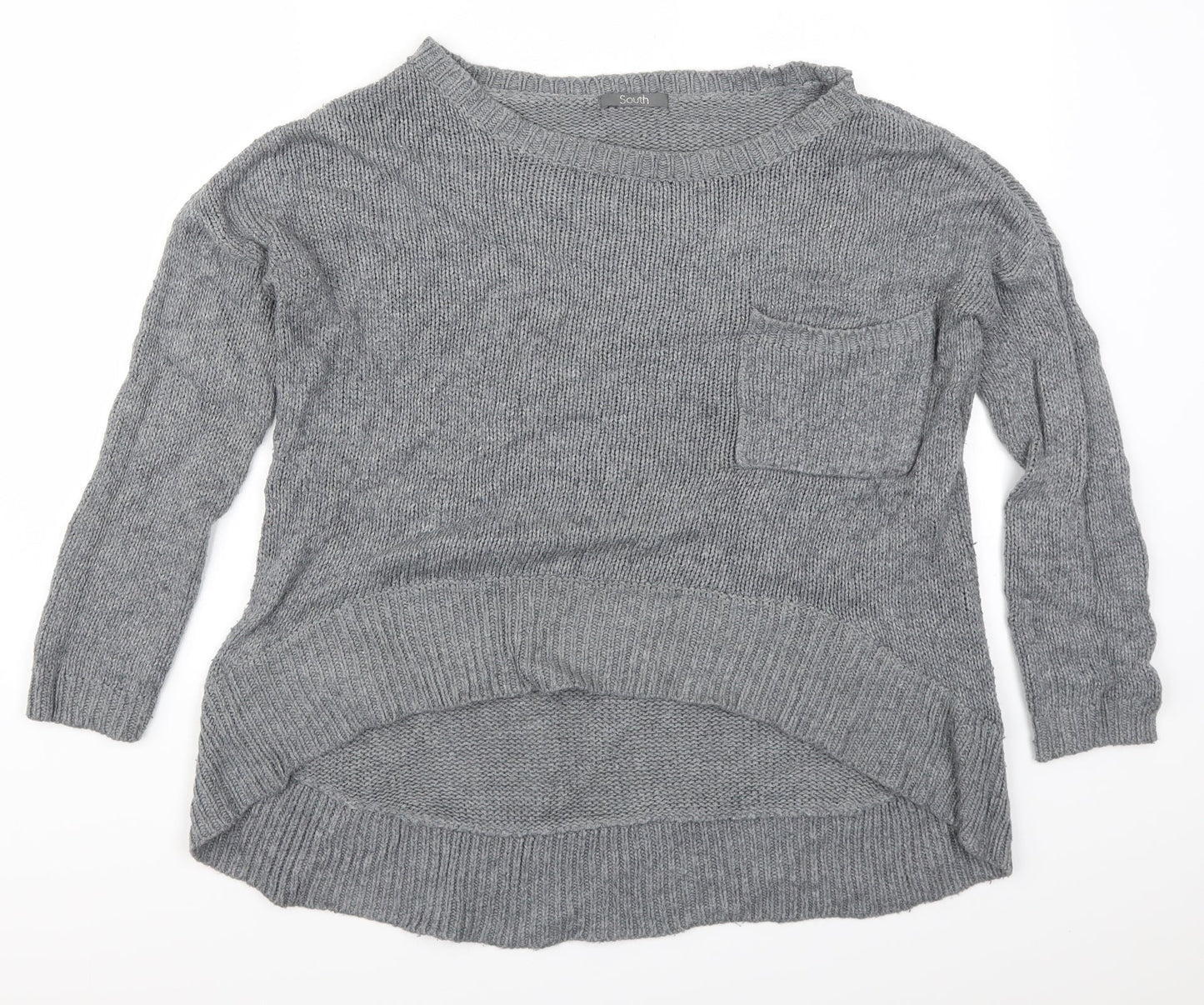 Sout Womens Grey   Pullover Jumper Size 10