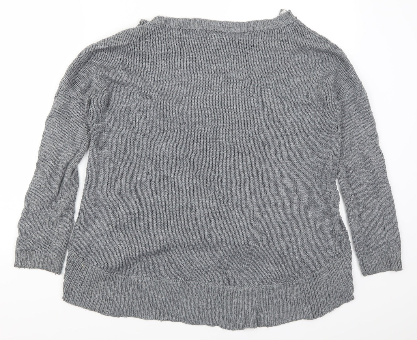 Sout Womens Grey   Pullover Jumper Size 10