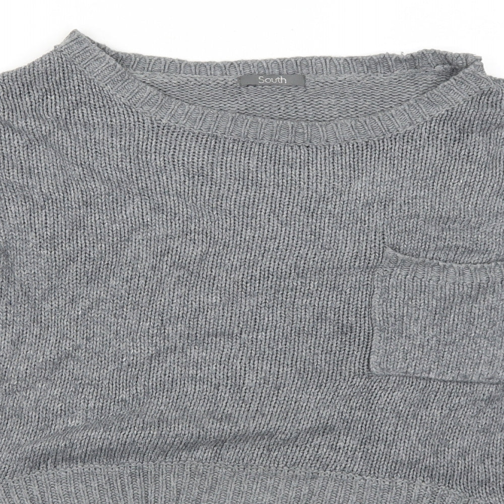 Sout Womens Grey   Pullover Jumper Size 10
