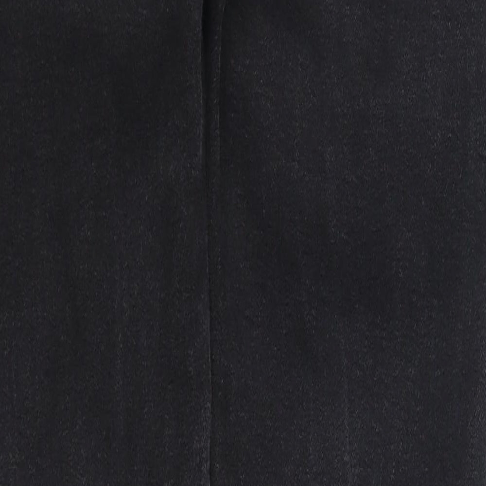 Denim Co Womens Black  Denim Skinny Jeans Size 10 L26 in - Heavily Distressed