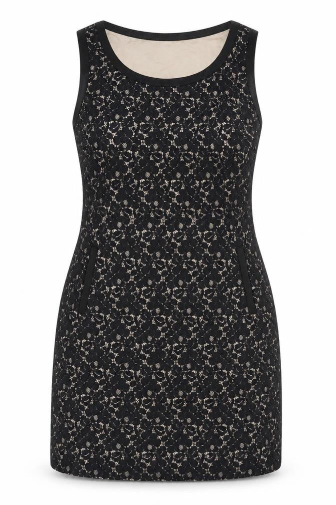 Oasis Womens Black Floral  A-Line  Size 12