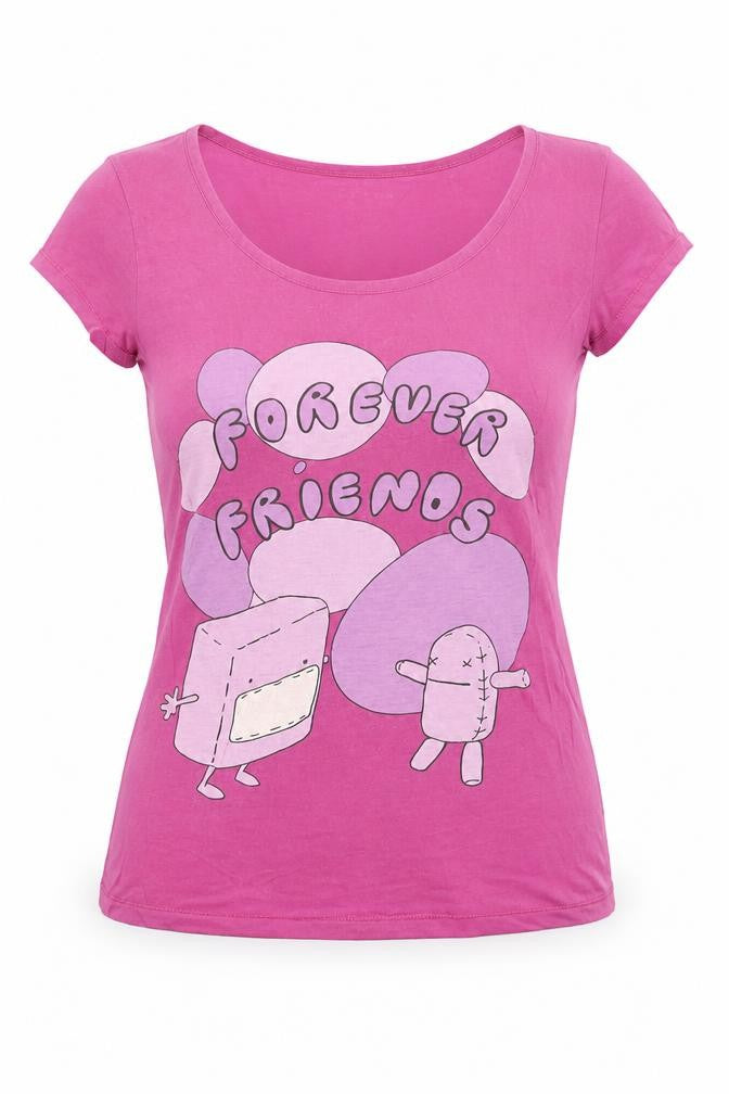 Xdye Monsters Womens Purple   Basic T-Shirt Size M