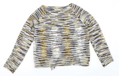 Additional front view of Tu women’s blue jumper, size UK 10