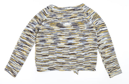 Back view of Tu women’s blue jumper, size UK 10