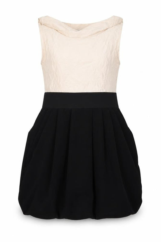 H&M Womens Black   Skater Dress  Size 40