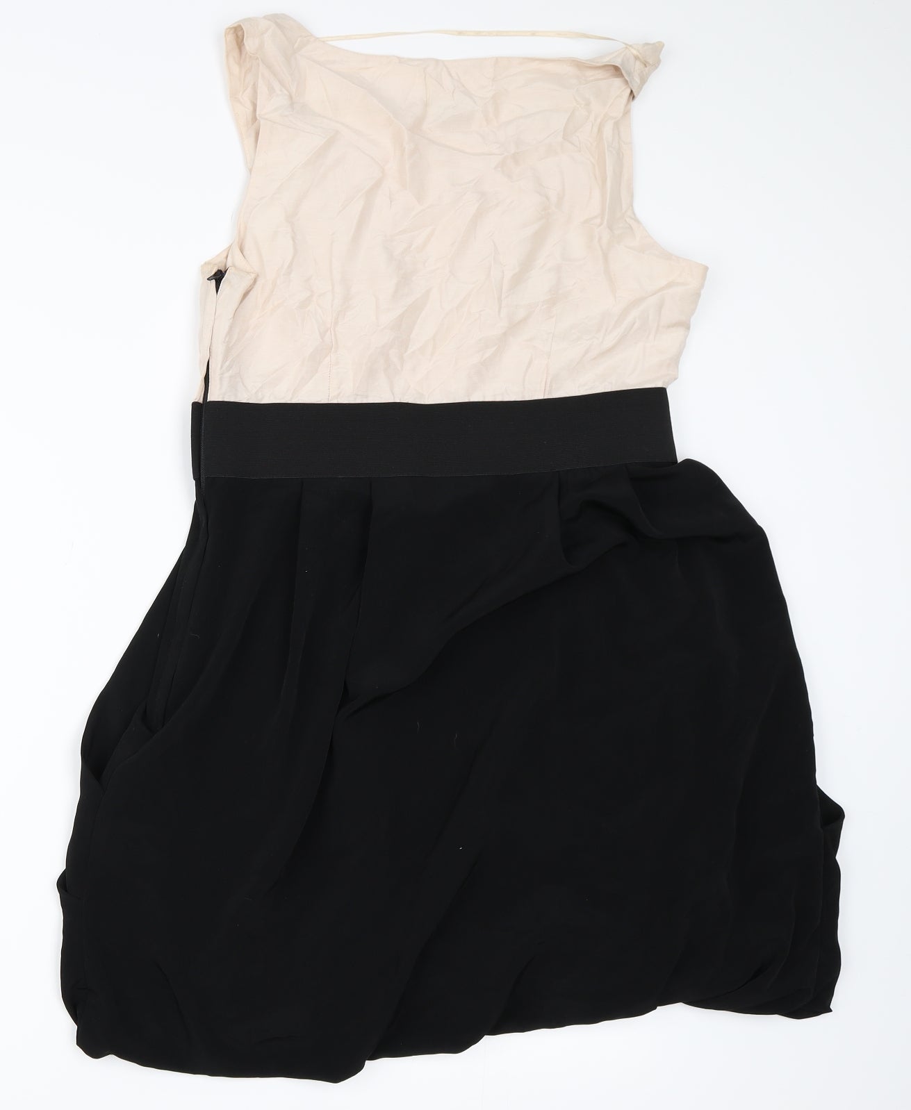H&M Womens Black   Skater Dress  Size 40