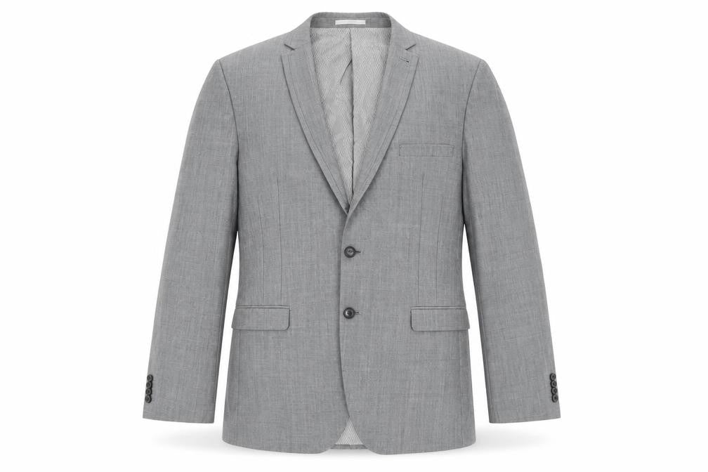 Preworn Mens Grey   Jacket Suit Jacket Size L