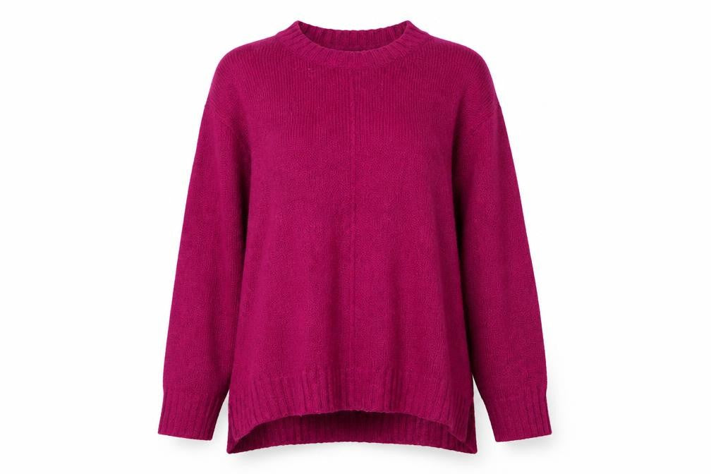 Marks & Spencer Womens Purple  Knit Pullover Jumper Size M