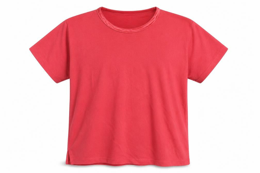 Carolyn Taylor Womens Pink   Basic T-Shirt Size M