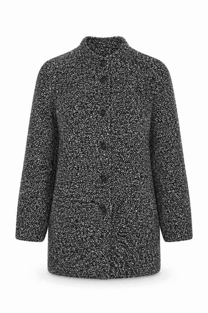 ellla moda Womens Grey   Jacket  Size S