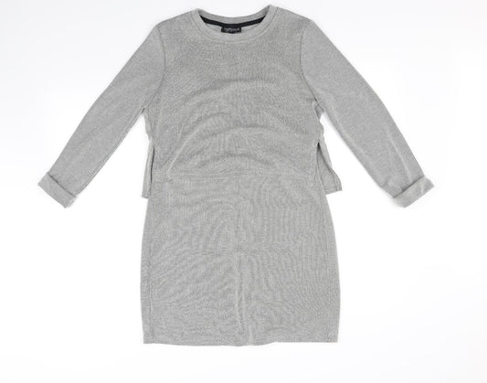 Topshop Womens White   Fit & Flare  Size 8