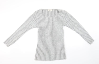 Additional front view of Richards women’s grey jumper, size S