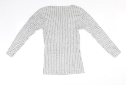 Back view of Richards women’s grey jumper, size S