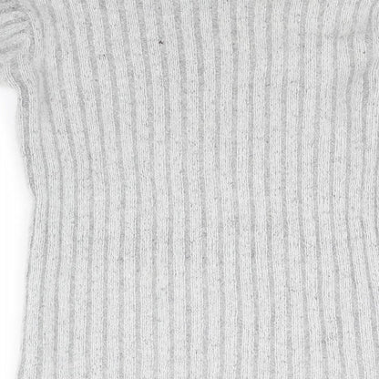 Brand and care label for Richards women’s grey jumper, size S