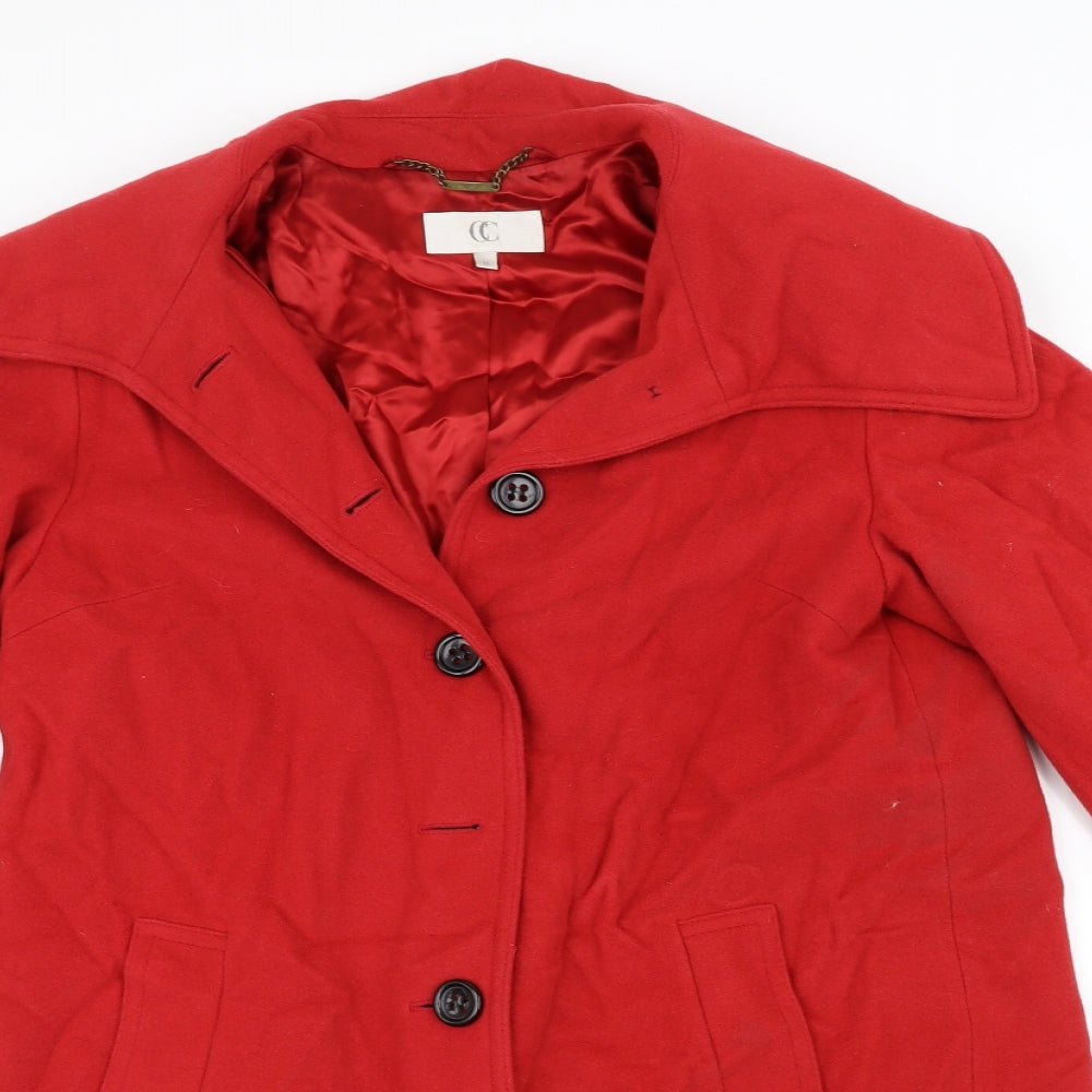 CC Womens Red   Jacket  Size M