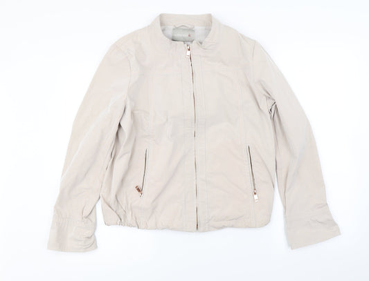 Concept K  Womens Beige   Jacket Coat Size 14