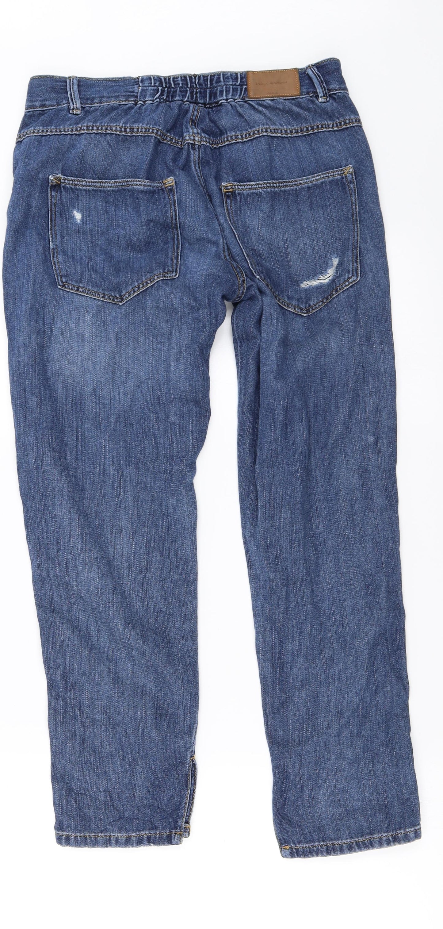 Zara Womens Blue   Straight Jeans Size 28 in L24 in