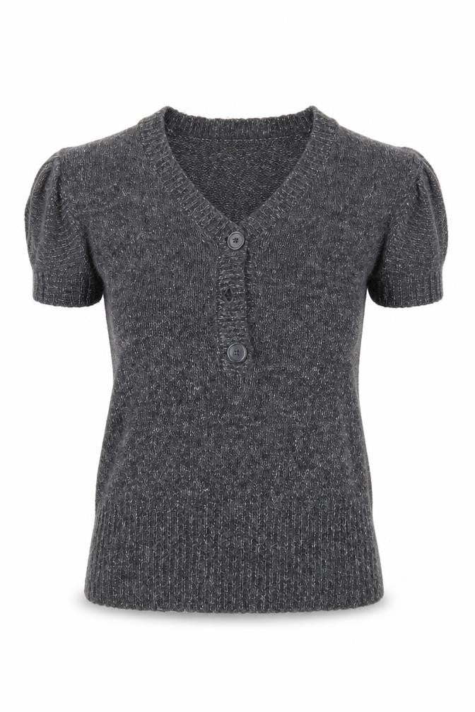 Internacionale Womens Grey  Knit Pullover Jumper Size 14