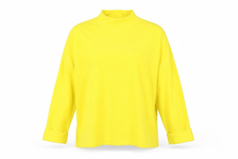 H&M Womens Yellow   Pullover Jumper Size L
