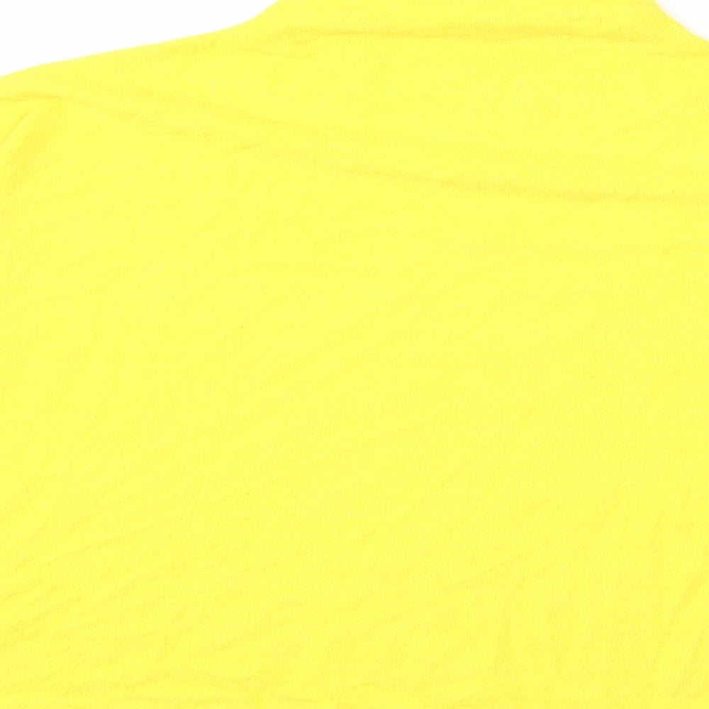 H&M Womens Yellow   Pullover Jumper Size L