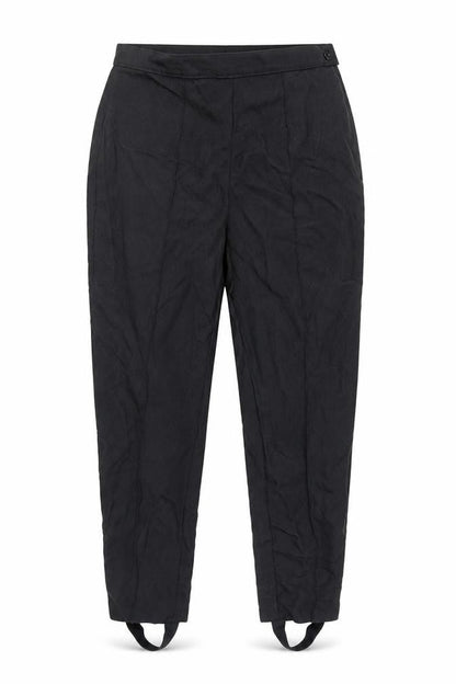 Front view of silmma women’s black trousers, size UK 14, 28-inch leg