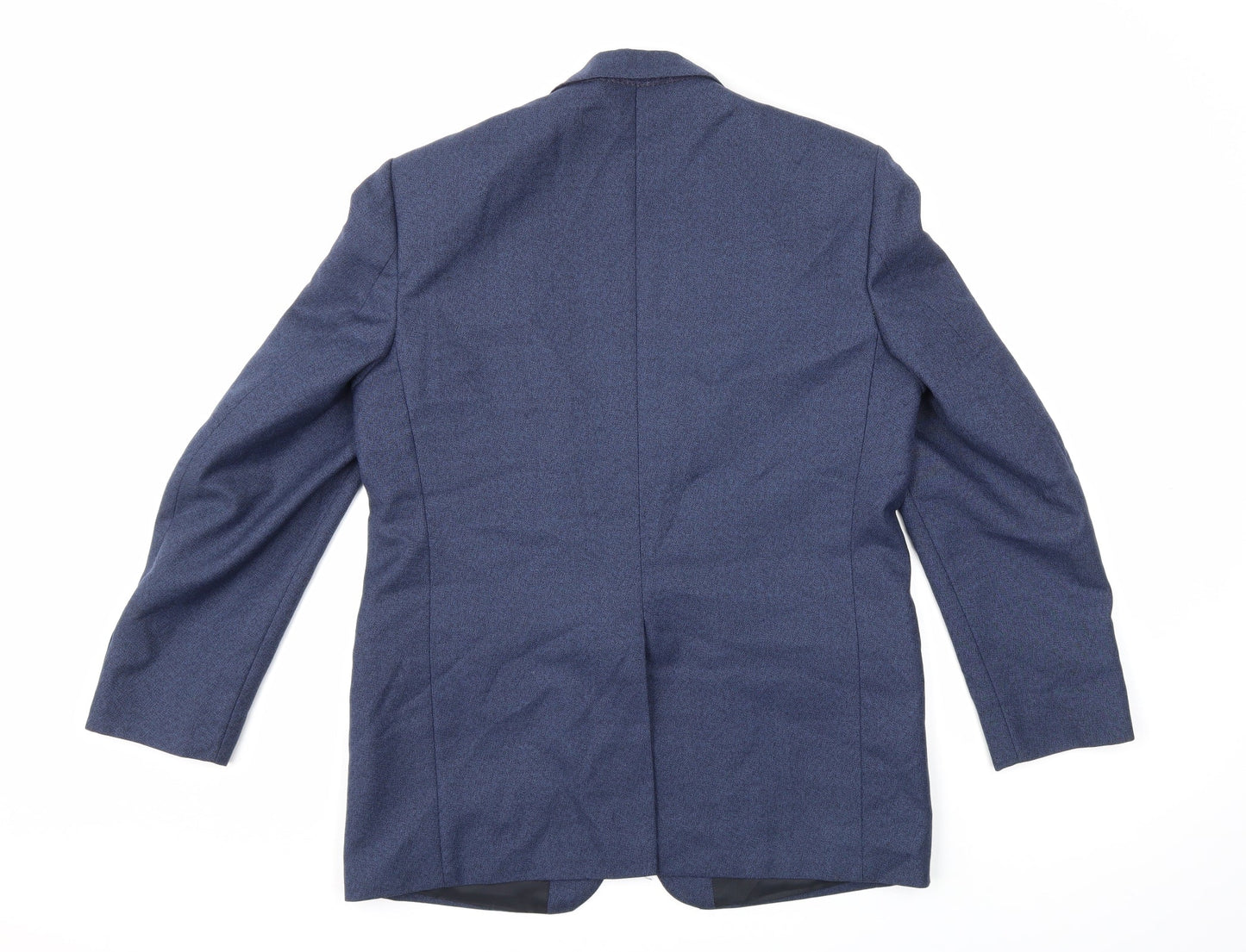 Preworn Mens Blue   Jacket Suit Jacket Size 40