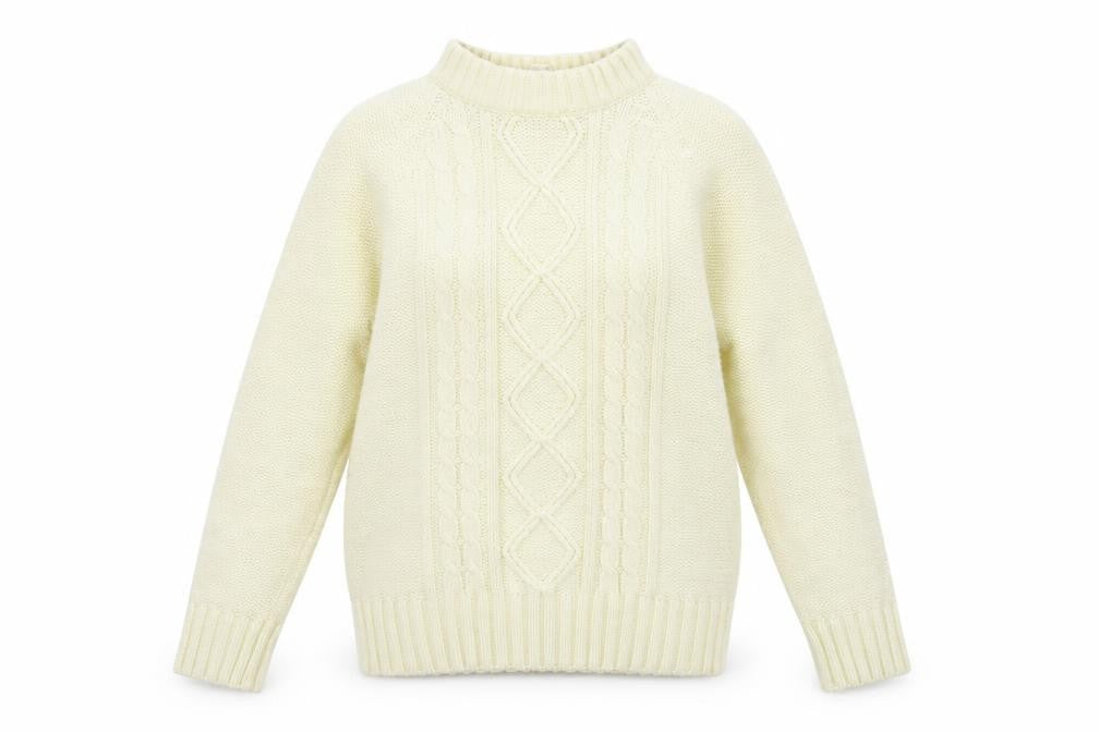 Preworn Womens Yellow Argyle/Diamond  Pullover Jumper Size 14