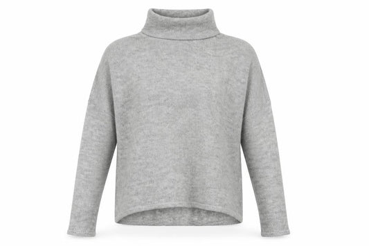 Front view of Primark women’s grey jumper, size M