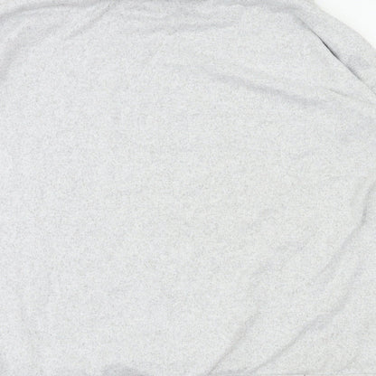 Brand and care label for Tu women’s grey jumper, size UK 10