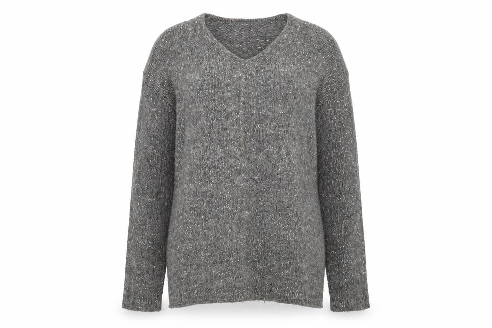 Debehams Womens Grey   Pullover Jumper Size M