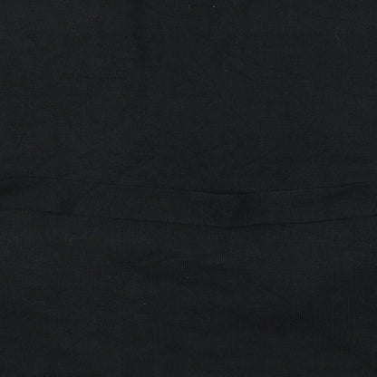 Brand and care label for Debenhams women’s black cardigan jumper one size