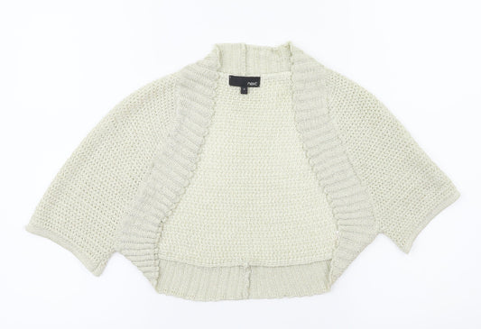 Next  Womens Gold   Cardigan Jumper Size M