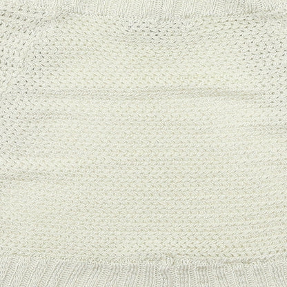 Brand and care label for Next women’s gold cardigan jumper, size M