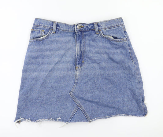 MONKL Womens Blue   A-Line Skirt Size 40