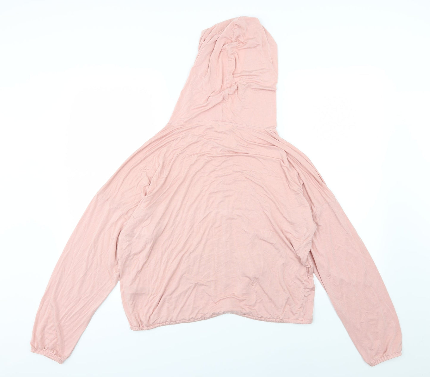 Marks and Spencer Womens Pink  Jersey Top Pyjama Top Size 16