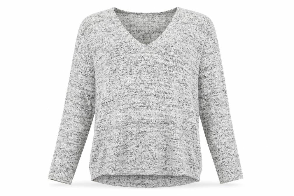 H&M Womens Grey  Knit Pullover Jumper Size S