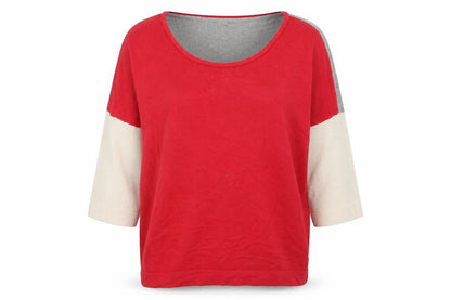 Front view of French Connection women’s multicoloured knit jumper, size S