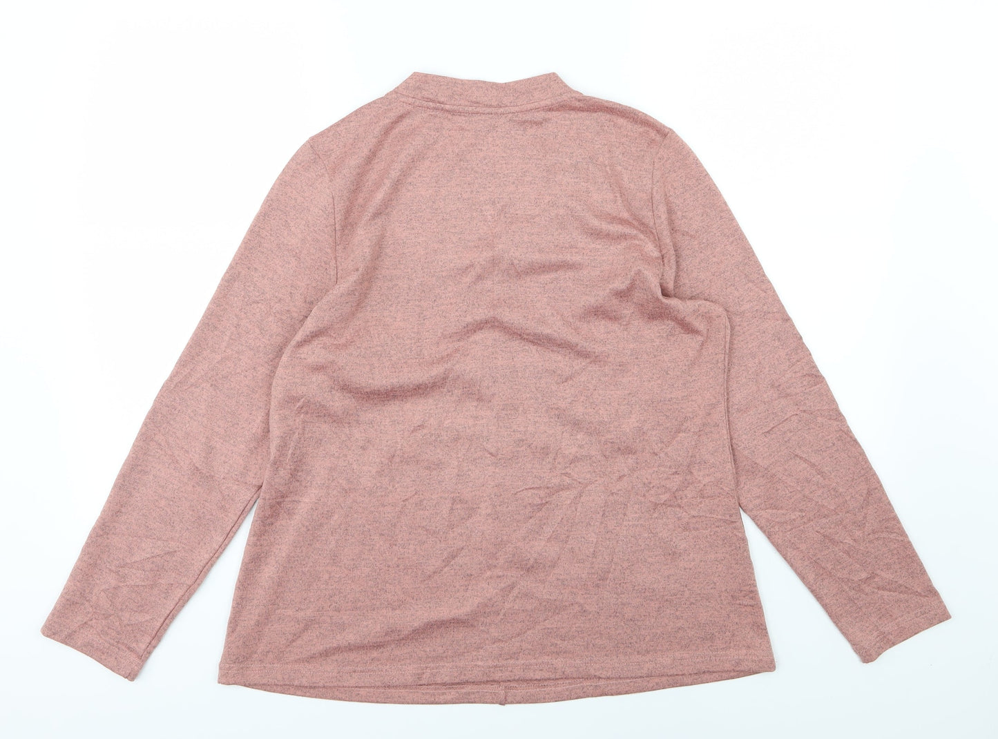 D&Co. Womens Pink  Knit Pullover Jumper Size L