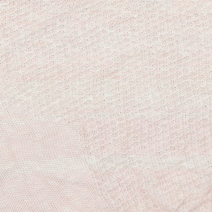 Brand and care label for Topshop women’s pink jumper, size UK 8