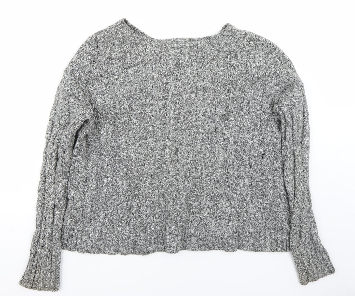 American Eagle Outfitters Womens Grey   Pullover Jumper Size L